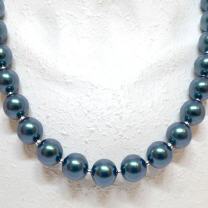 Kette Iridescent Tahitian Look Pearl