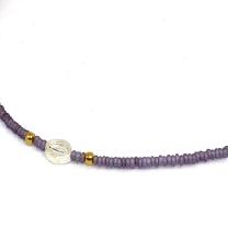 Kette Demi Round Amethyst