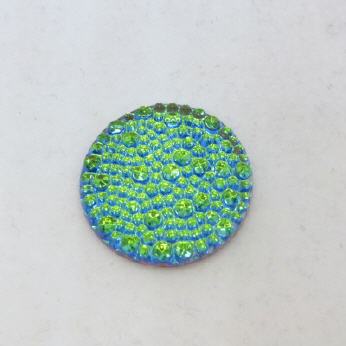 Round Cabochon Grün 22,5mm