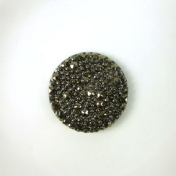 Round Cabochon Platin 22,5mm