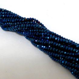 Glasstrang Metallic Blue 1mm