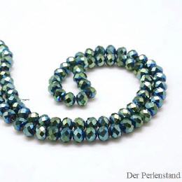 Glasstrang Metallic Green 1mm