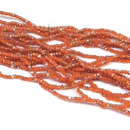 Glasstrang Opaque Orange Luster 1,5mm