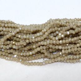 Glasstrang Opal Light Sand 2mm