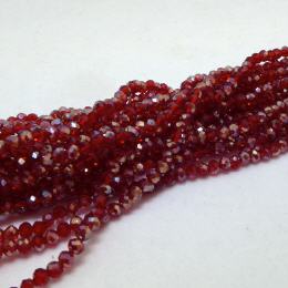 Glasstrang Red Luster 4mm