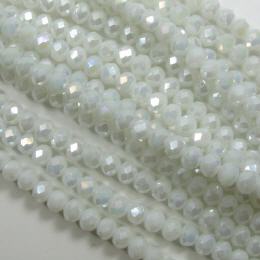 Glasstrang White Luster 4mm