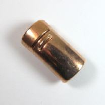 Magnet eckig altgold